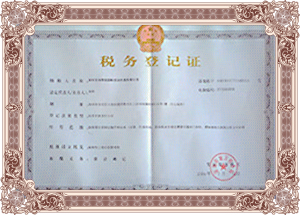 鸿泰信中港物流税务登记证